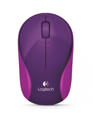 910-004145 - Logitech - Mini Mouse M187 Sem Fio Roxo