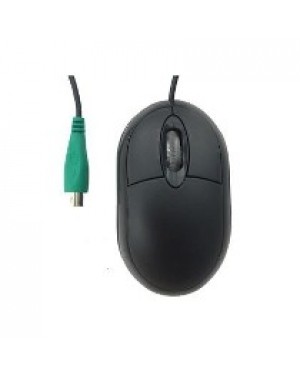 MOPR01-PS2 - Outros - Mouse PS2 Blister Optico 800 DPI Preto PCTOP