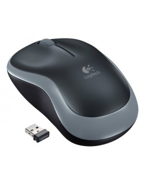 910-002225 - Logitech - Mouse Óptico sem Fio M185 Cinza