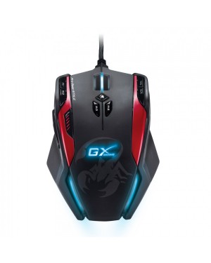 31010162101 - Outros - Mouse Wired GX Gaming GILA Laser 8200 DPI 12 Botões USB com Iluminação Genius