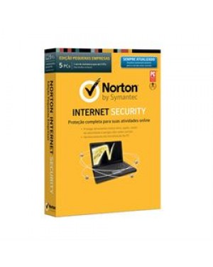 LIC 21299372 - Symantec - Norton Internet Security 5 Usuários