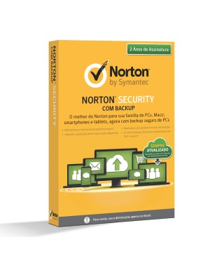 LIC 21334337 - Symantec - Norton Security Com Backup 25GB 1 Usuário 10 Dispositivos