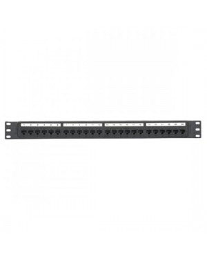 NK6PP24P - Outros - Patch Panel com 24 Portas Categoria 6 PunchDown Preta Panduit