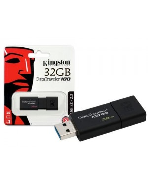 DT100G3/32GB - Kingston - Pen Drive 32GB DataTraveler