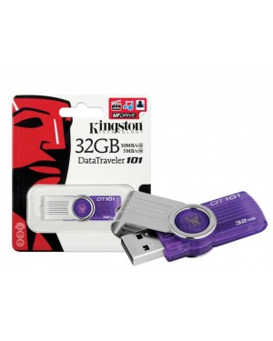DT101G2/32GB_PR - Kingston - Pen Drive 32GB DataTraveler