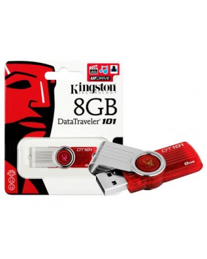 DT101G2/8GB - Kingston - Pen Drive 8GB DataTraveler