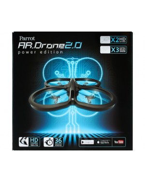 PF721107BJ - Outros - Drome Ar Drome WiFi 11.11m/s GPS Range 50 Meters Camera 720p 30FPS Parrot