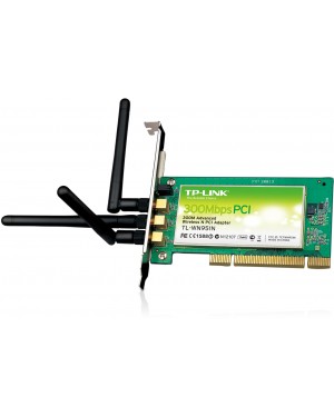 TL-WN951N - TP-Link - Placa de Rede PCI 300Mbps Wireless TP-link