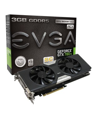 03G-P4-2884-KR - Outros - Placa de Vídeo Geforce GTX780 3GB de 384Bits EVGA