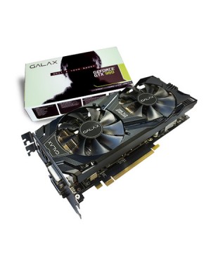 96NPH8DVD9XX - Outros - Placa de Vídeo Geforce GTX 960 EX OC 2GB DDR5 128Bits Galaxy