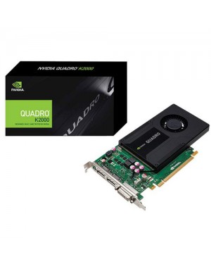 VCQK2000-PORPB - PNY - Placa de Vídeo GPU Geforce Quadro K2000 2GB DDR5 128BITS