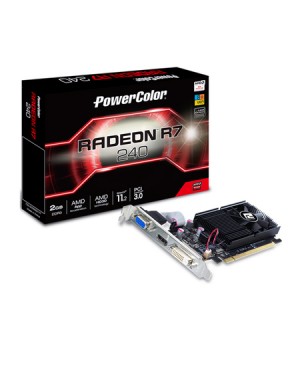 AXR7 240 2GBK3-HLE - Outros - Placa de Vídeo R7 240 2B AXR7 240 Power Color