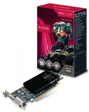 11215-06-20G - Outros - Placa de Vídeo R7 250 1GB Low Profile DDR5 128BITS Sapphire
