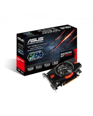 R7250X-1GD5 - ASUS_ - Placa de Vídeo Radeon R7 250X 1GB DDR5 128BIts Asus