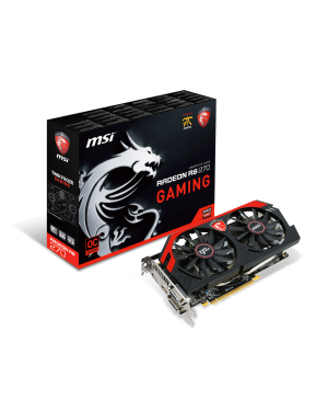 R9 270 GAMING 2G - MSI - Placa de Vídeo Radeon R9 270 2GB DDR5 256Bits