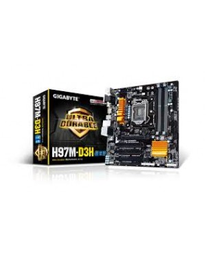 GA-H97M-D3H - Gigabyte - Placa Mãe 1150 DDR3 Micro ATX