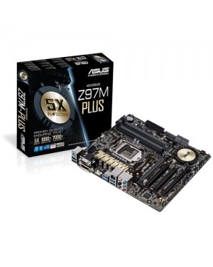 Z97M-PLUS/BR - Asus - Placa Mãe 1150 Z97M