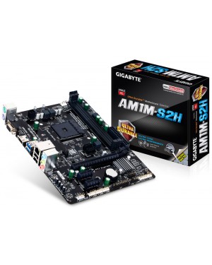 GA-AM1M-S2H - Gigabyte - Placa Mãe Motherboard AM1