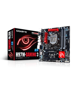 GA-H97M-GAMING 3 - Gigabyte - Placa Mãe Motherboard H97