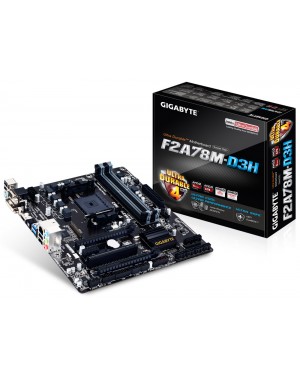 GA-F2A78M-D3H - Gigabyte - Placa Mãe Motherboard para FM2 Chipset A78