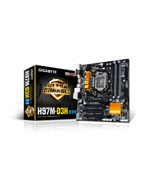 GA-H97M-D3H I - Gigabyte - Placa Mãe Motherboard para Intel