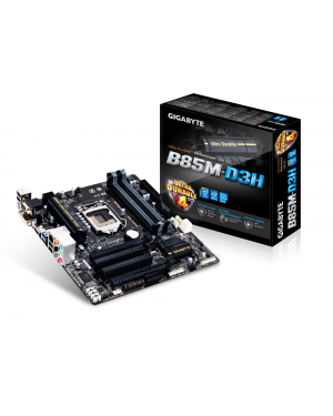 GA-B85M-D3H I - Gigabyte - Placa Mãe Motherboard para Intel Serie 8