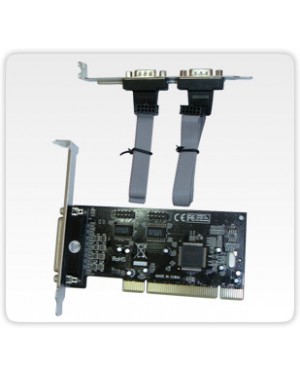 F1134W - Outros - Placa PCI Combo 2 Seriais 1 Paralela PCI Flexport