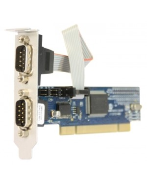 7898937710283 - Naxos - Placa Serial PCI 2 Seriais DB09m 8cm