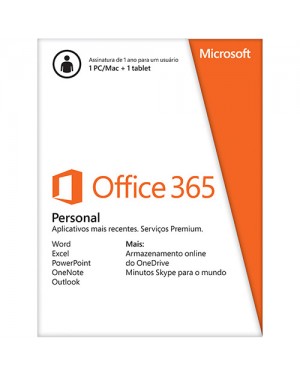 QQ2-00108LIC - Microsoft - Office 365 Personal 32/64 Braz QQ2-00108lic