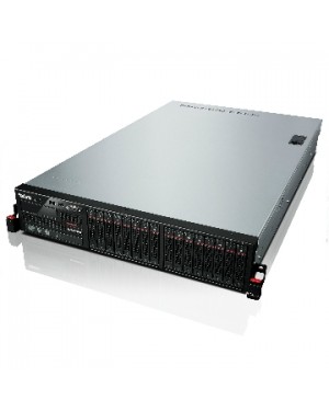 70B1000TBN - Lenovo - Servidor Rack RD640 2 processadores Intel E5-2650V2 8Core 2,6GHz 32GB 2x300GB SAS 2 fontes redundantes