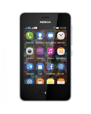 A00016291 - Nokia - Smartphone Asha 501 Dual Branco