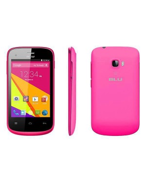 BLU-D141S-Q-PIN-01 - Outros - Smartphone Dash JR Social Rosa Dual Chip 2G Android 2.3 Câmera 2MP Memoria Interna 256MB Tela 3.5 Desbloqueado BLU