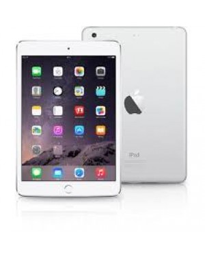 MGJ12BR/A - Apple - Tablet iPAd Mini 3 64GB Wifi+ Cel Silver 7.9in Câmera iSight 5MP