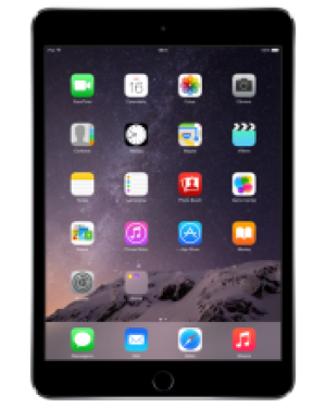 MGGQ2BR/A - Apple - Tablet iPad Mini 3 64GB WiFi Space Gray 7.9in Câmera iSight 5MP
