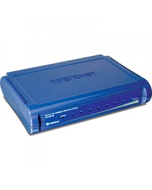 TE100-S8 - Outros - Switch SOHO Dual Speed 8x 10/100Mbps RJ45 TRENDnet