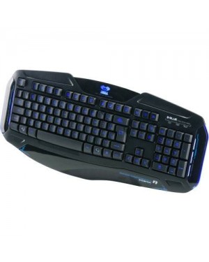 KG-02L-BK - Outros - Teclado Gaming Preto com Led Azul C3 Tech