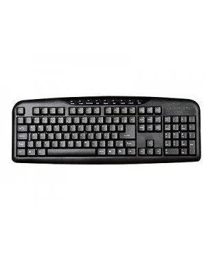 TCMP04-PS2 - Outros - Teclado PS2 Multimida Preto PCTOP