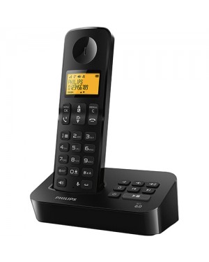 D2151B/BR - Philips - Telefone sem Fio Bivolt 550mAh com Secretaria Eletrônica