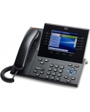 CP-8961-C-K9= - Cisco - Telefone Unified IP 8961 Charcoal Thick Handset
