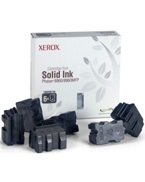 108R00820-NO - Xerox - Bastao de cera black xerox para 8860 caixa com 6 bastoes ate 14000 pag