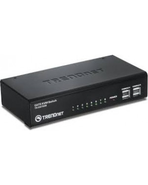 TK-CAT508 - Outros - Chaveador KVM 8x 10/100Mbps CAT5 VGA + USB/PS2 TRENDnet