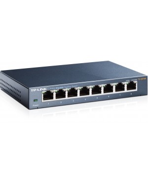 TL-SG108 - TP-Link - Switch Desktop 8 Port 10/100/1000Mbps TP Link
