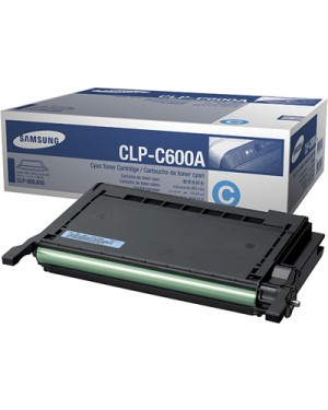 CLP-C600A/SEE - Samsung - Toner CLP-C600A ciano