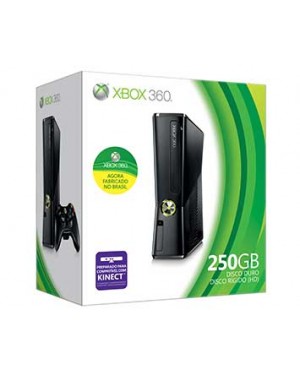 Console Xbox 360 500GB + Controle sem Fio + 2 Jogos 3M4-00006