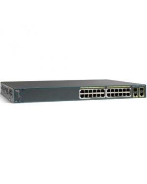 WS-C2960-24TC-BR= - Cisco - Switch Catalyst 2960 24 10/100 + 2T/SFP LA