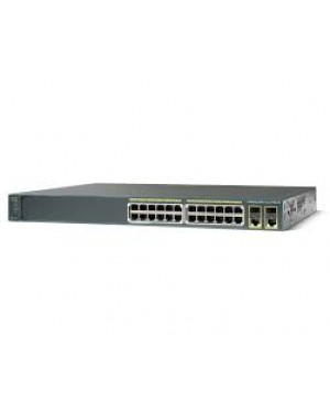 WS-C2960+24PC-BR= - Cisco - Switch Catalyst 2960 24 10/100 + 2T/SFP LAN Base