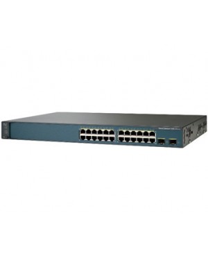 WS-C3560V2-24PS-S - Cisco - Switch Giga 24 10/100 e 2 SFP