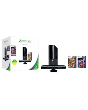N7V-00051 - Microsoft - Xbox 360 Console 4GB com Kinect Edição Especial com 2 jogos
