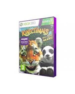 3PK-00025 - Microsoft - Xbox 360 Game Kinectimals agora com Ursos