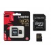 SDCA10/16GB I - Kingston - Cartão de Memória 16GB Classe 10